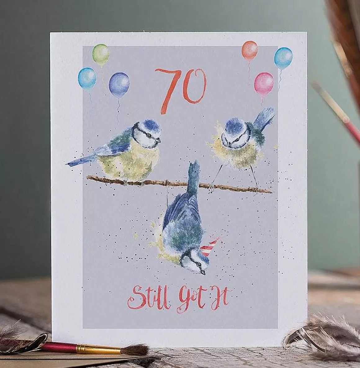 Best Wrendale Designs 70 Still Got It' Blue Tit Birthday Card