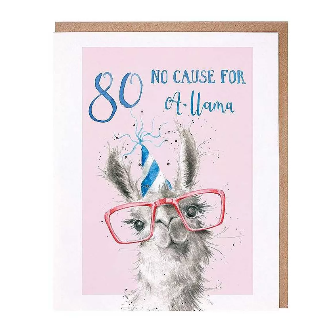 Fashion Wrendale Designs 80 No Cause For A-Llama' Llama Birthday Card