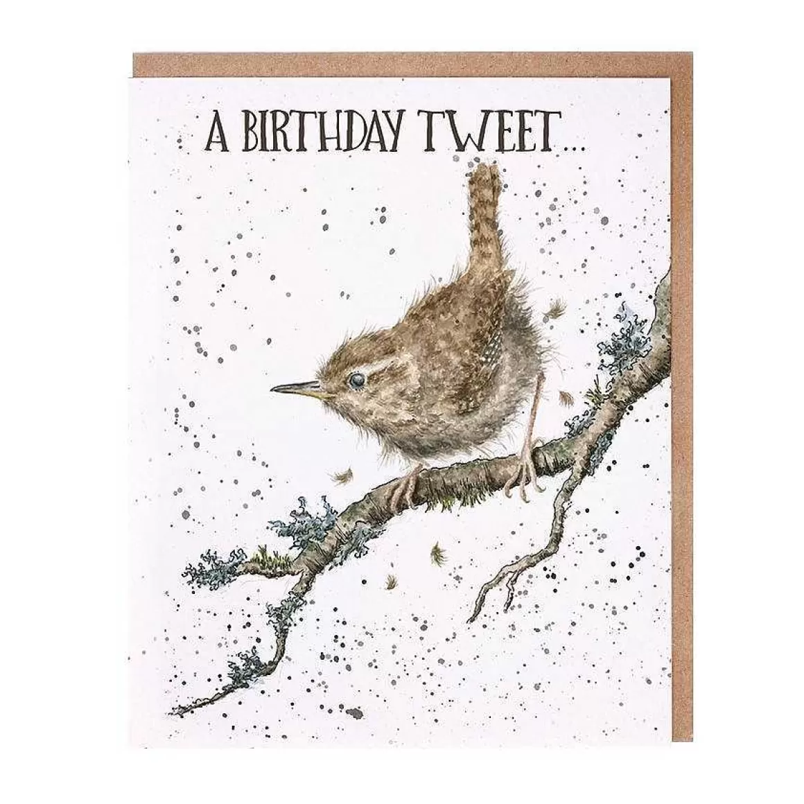 Hot Wrendale Designs A Birthday Tweet' Wren Birthday Card