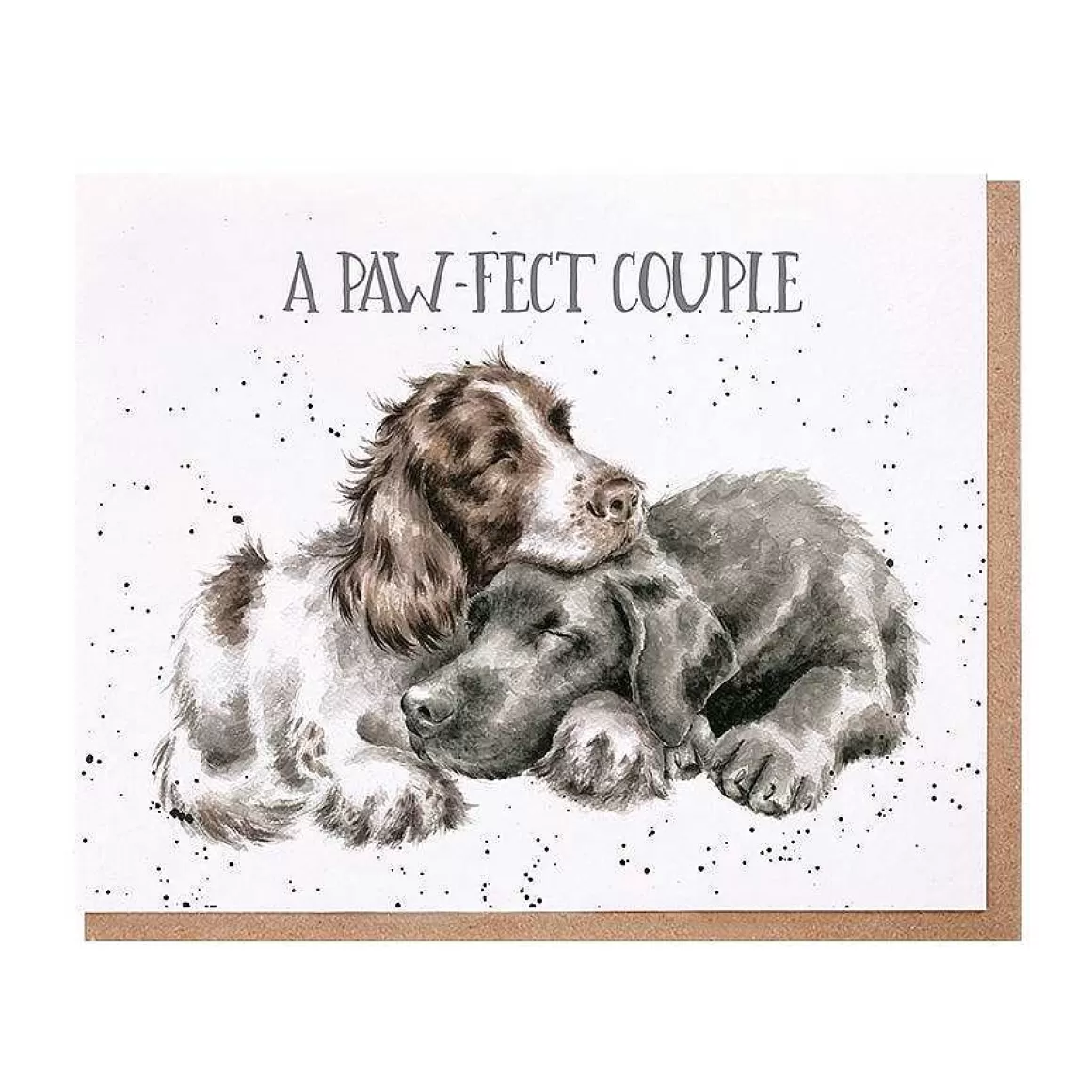 Best Sale Wrendale Designs A Pawfect Couple' Spaniel & Labrador Wedding Card