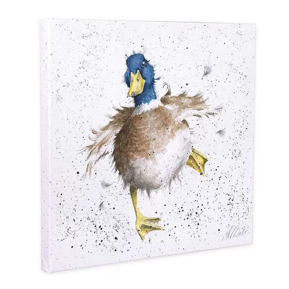 Best Sale Wrendale Designs A Waddle And A Quack' Duck Canvas