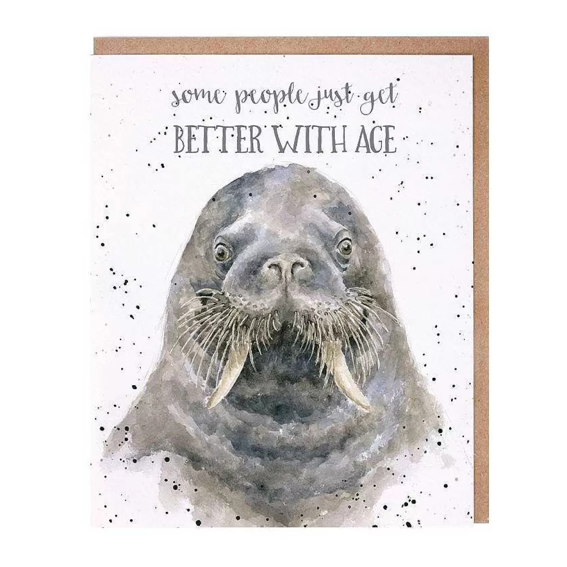 Fashion Wrendale Designs Age Is Just A Number' Walrus Birthday Card