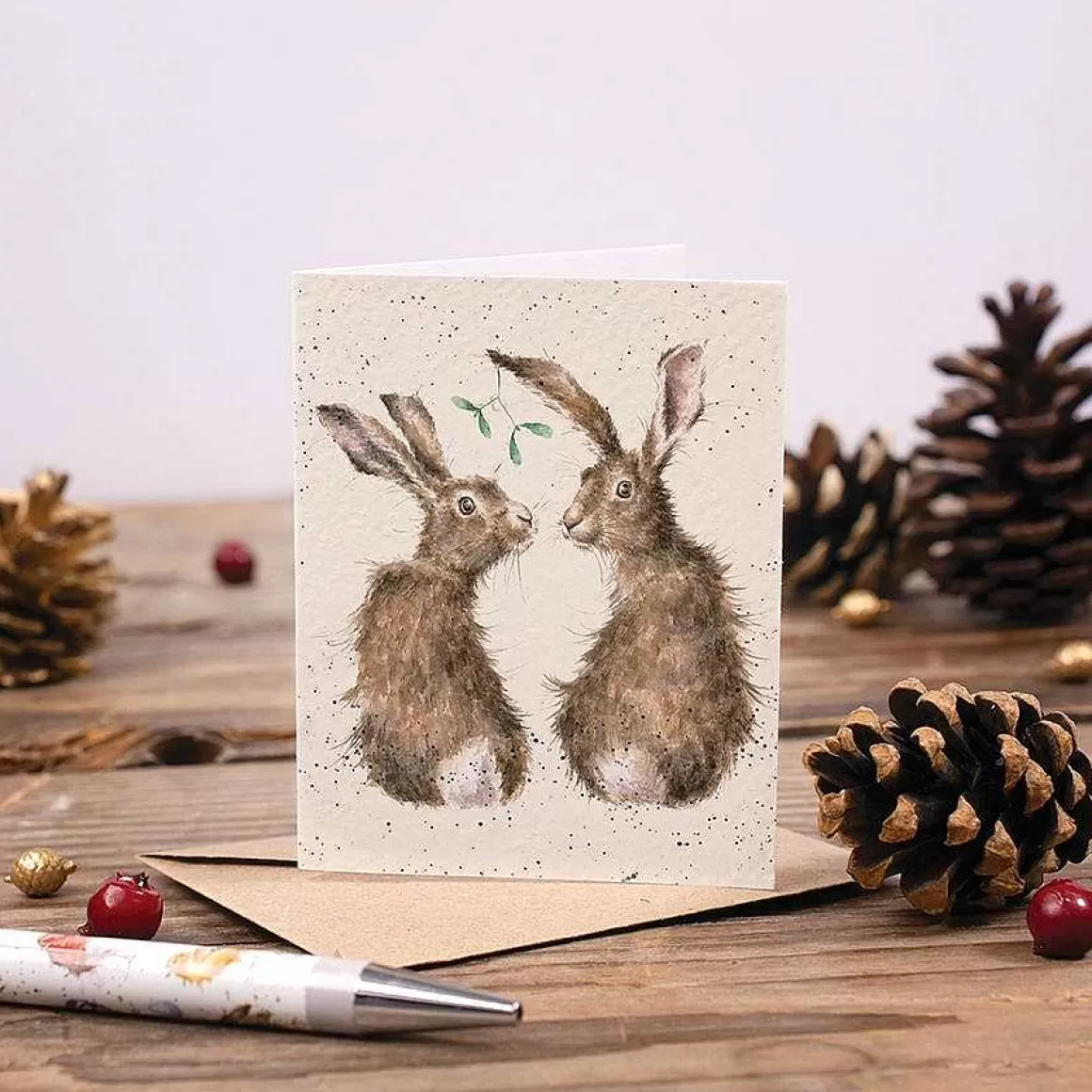 Cheap Wrendale Designs All I Want For Christmas' Hare Enclosure Card