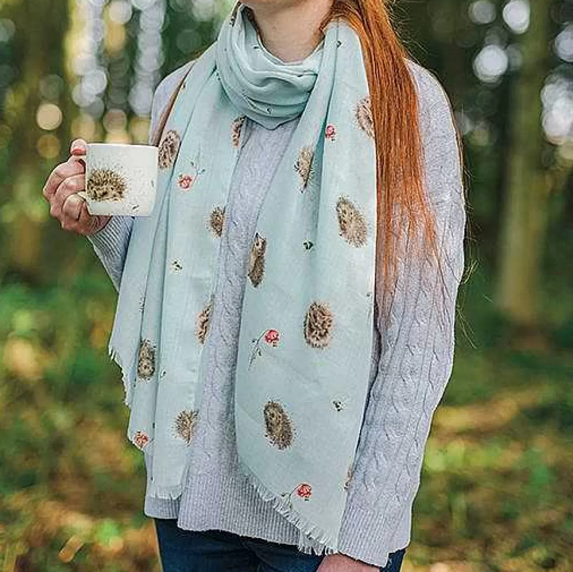 Fashion Wrendale Designs Awakening' Hedgehog Scarf