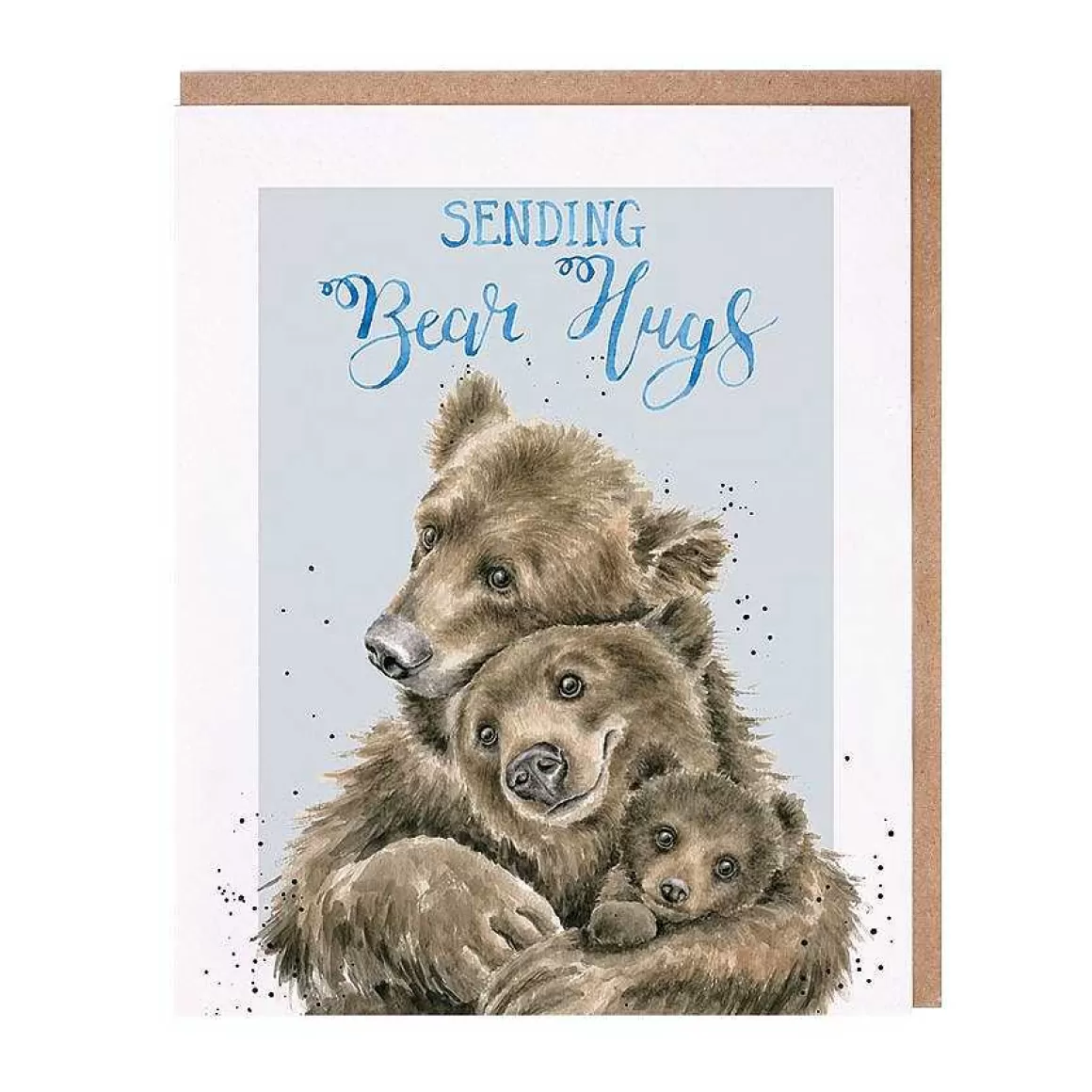 Clearance Wrendale Designs Bear Hugs' Bear Card