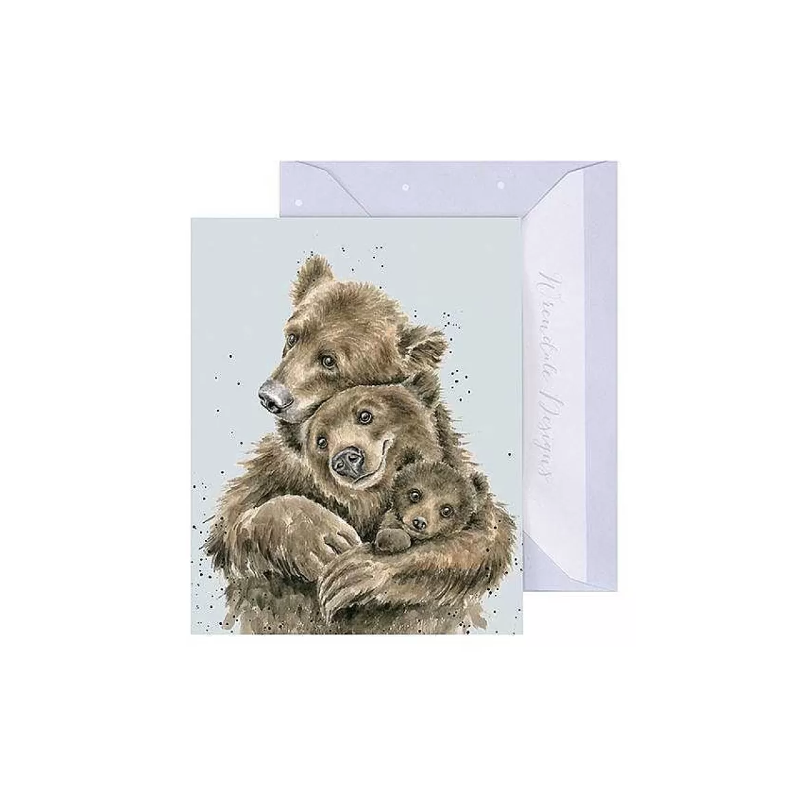 Hot Wrendale Designs Bear Hugs' Bear Enclosure Card