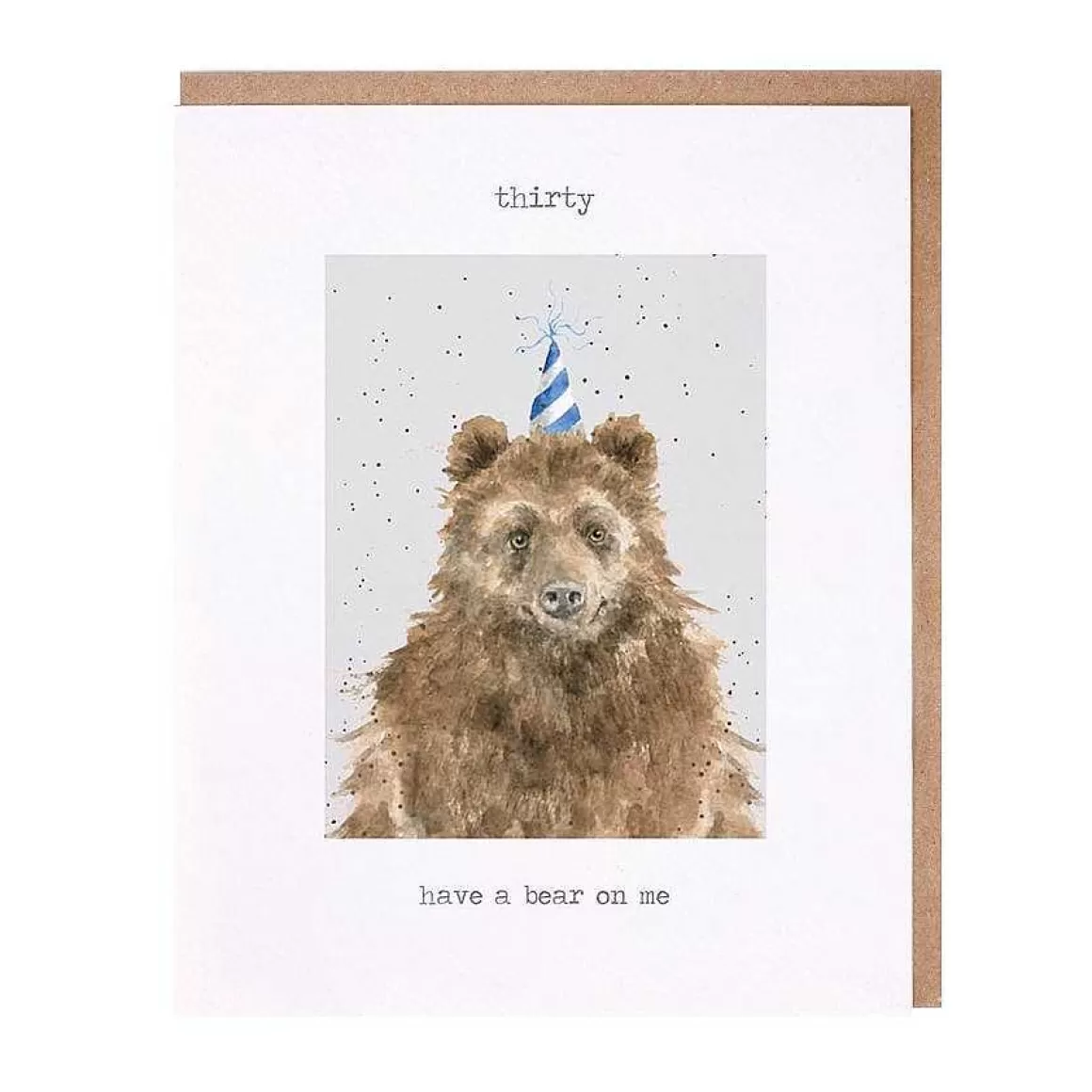 Flash Sale Wrendale Designs Bear On Me' Age 30 Birthday Card