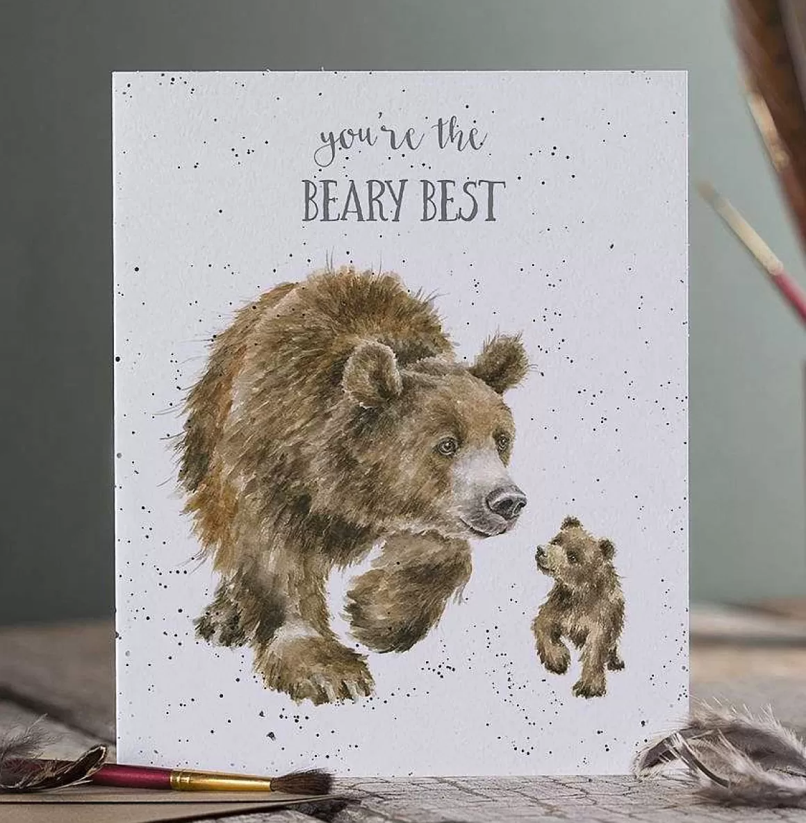 Best Wrendale Designs Beary Best' Bear Card