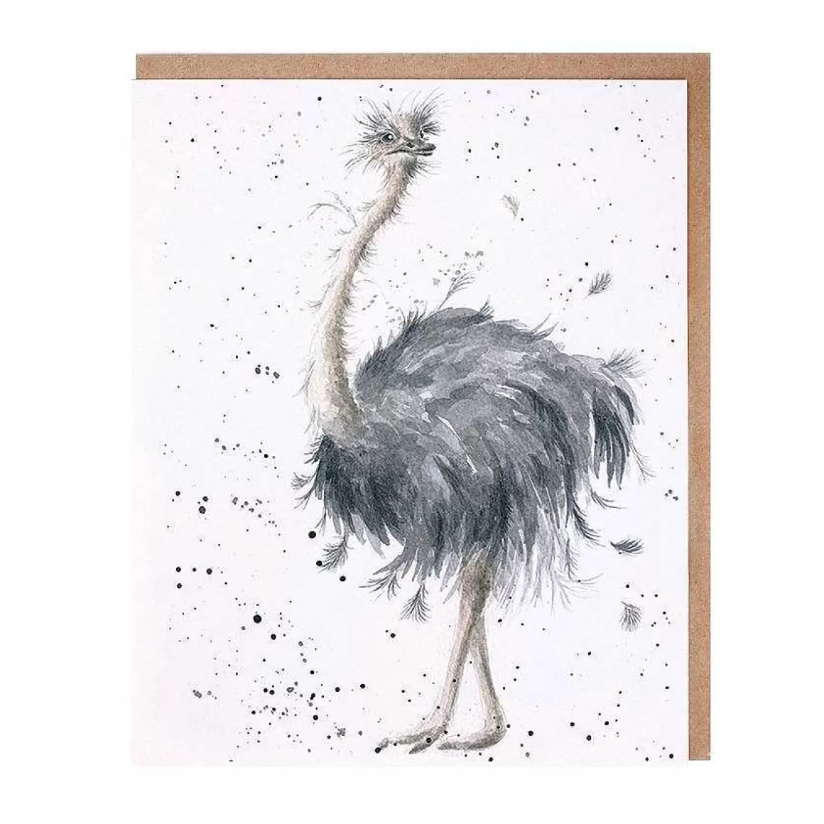 Fashion Wrendale Designs Birdy' Ostrich Card