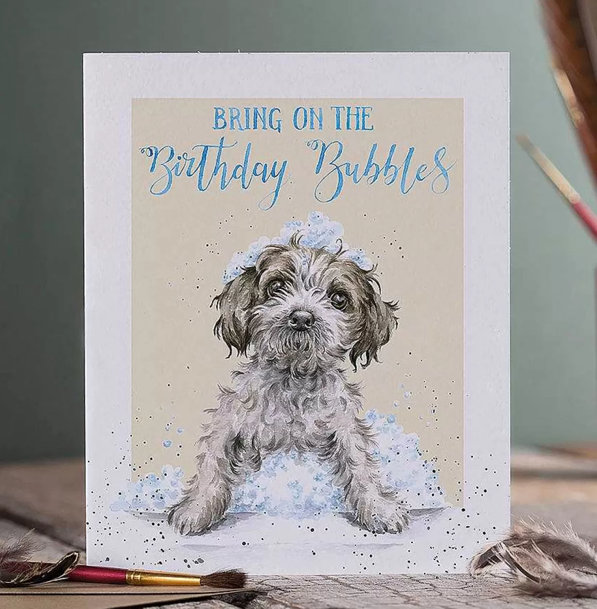 Best Wrendale Designs Birthday Bubbles' Dog Birthday Card