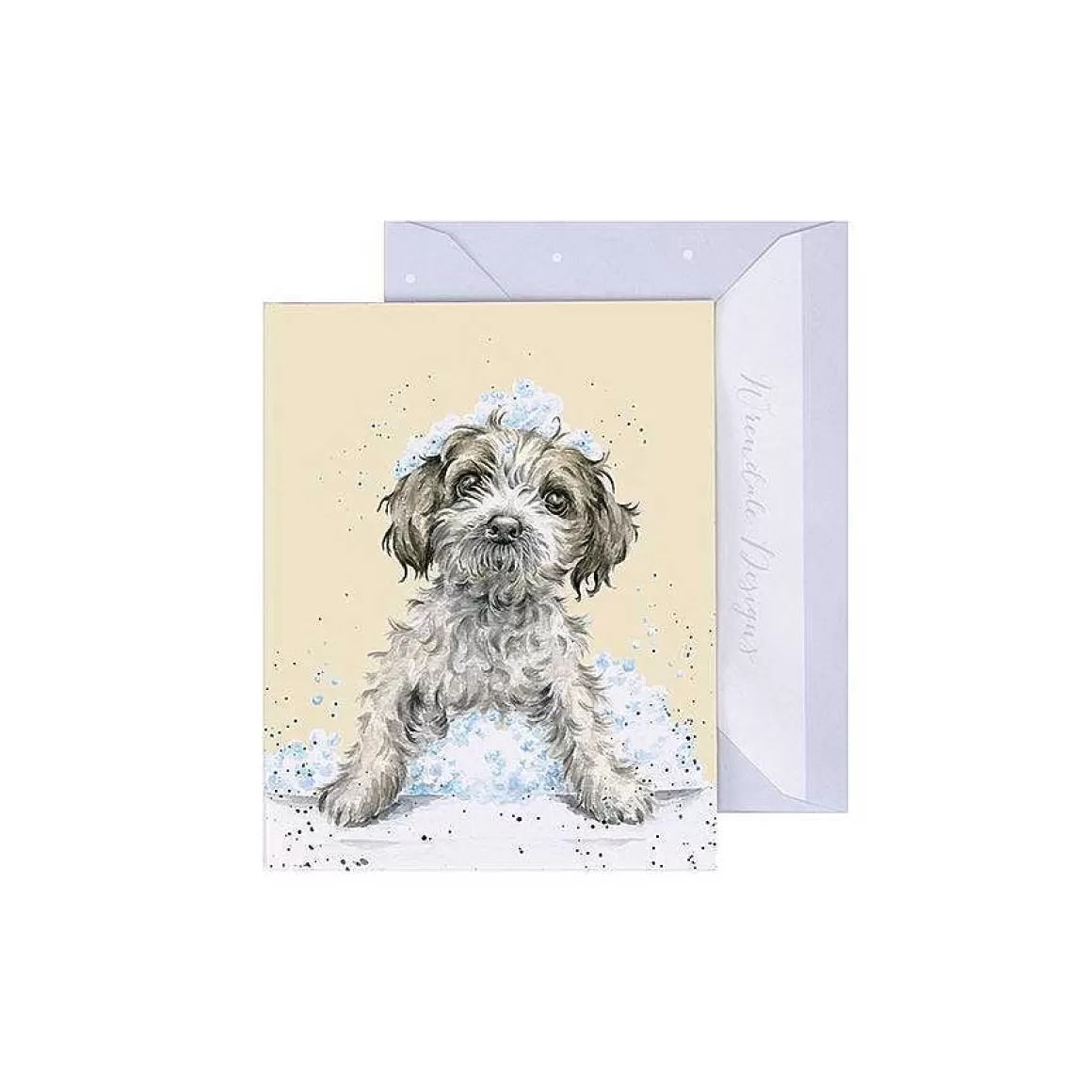 Store Wrendale Designs Birthday Bubbles' Dog Enclosure Card