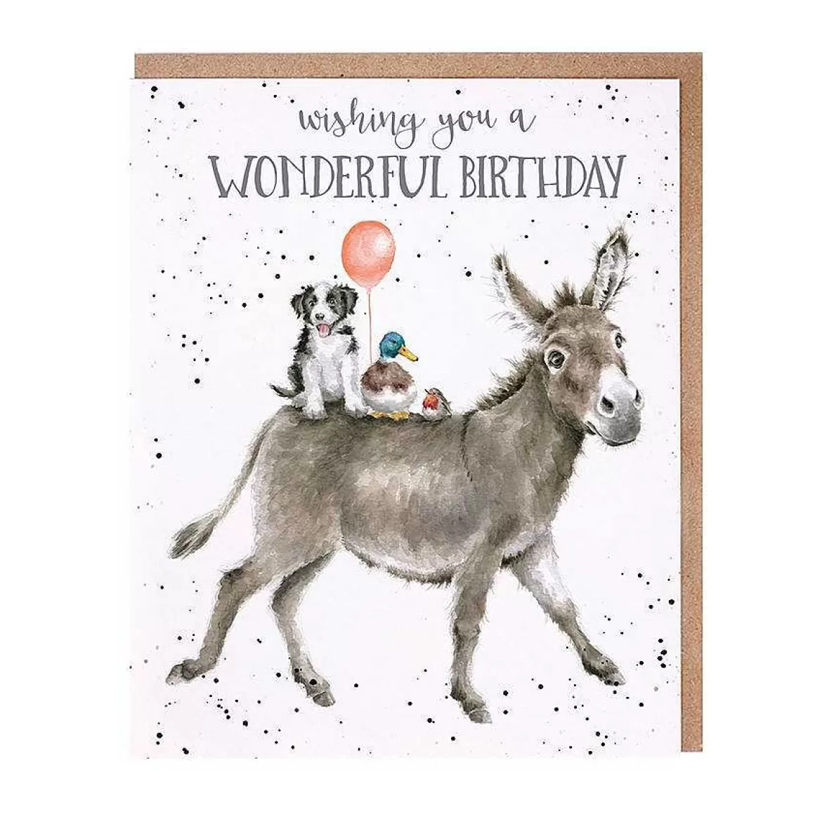 Best Wrendale Designs Birthday Donkey' Donkey Birthday Card