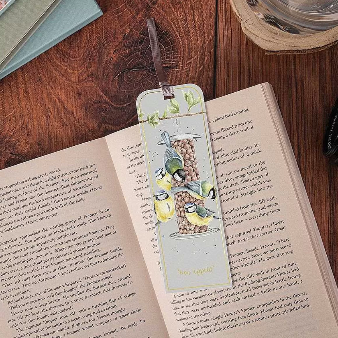 Cheap Wrendale Designs Bon Appetit' Bluetit Bookmark