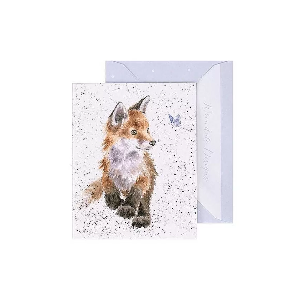 Hot Wrendale Designs Born To Be Wild' Fox Enclosure Card