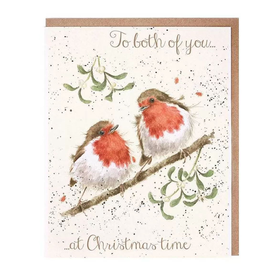 Hot Wrendale Designs Both Of You' Robin Card