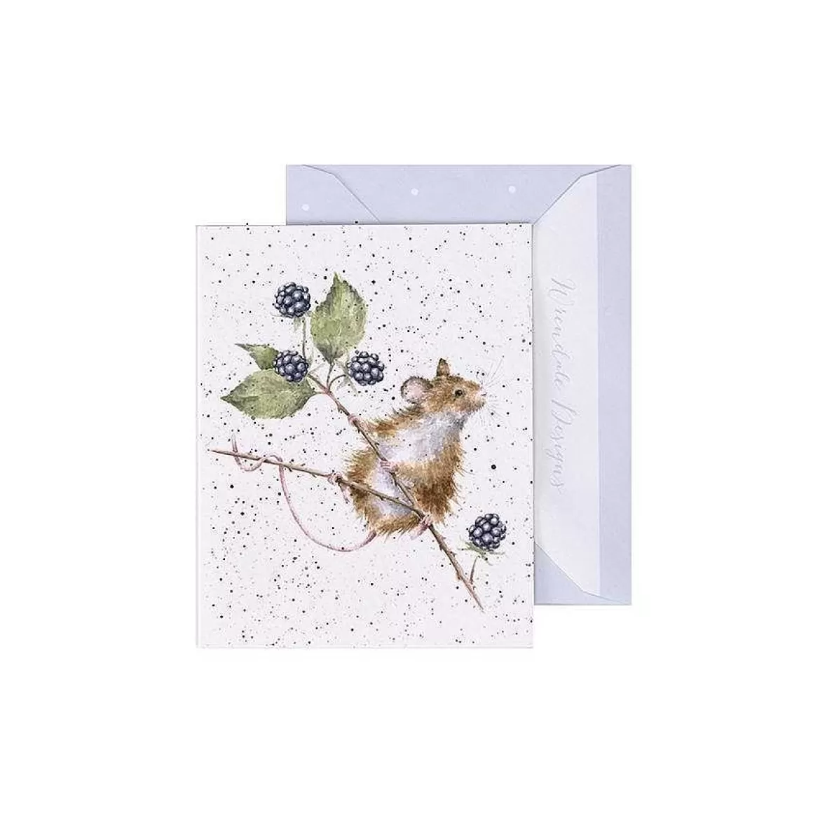 Outlet Wrendale Designs Brambles' Mouse Enclosure Card