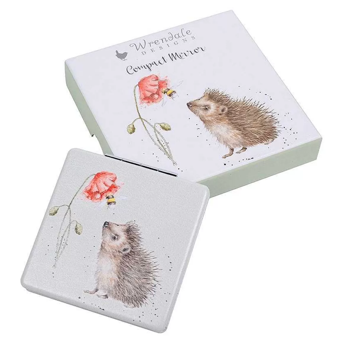 New Wrendale Designs Busy As A Bee' Hedgehog Compact Mirror