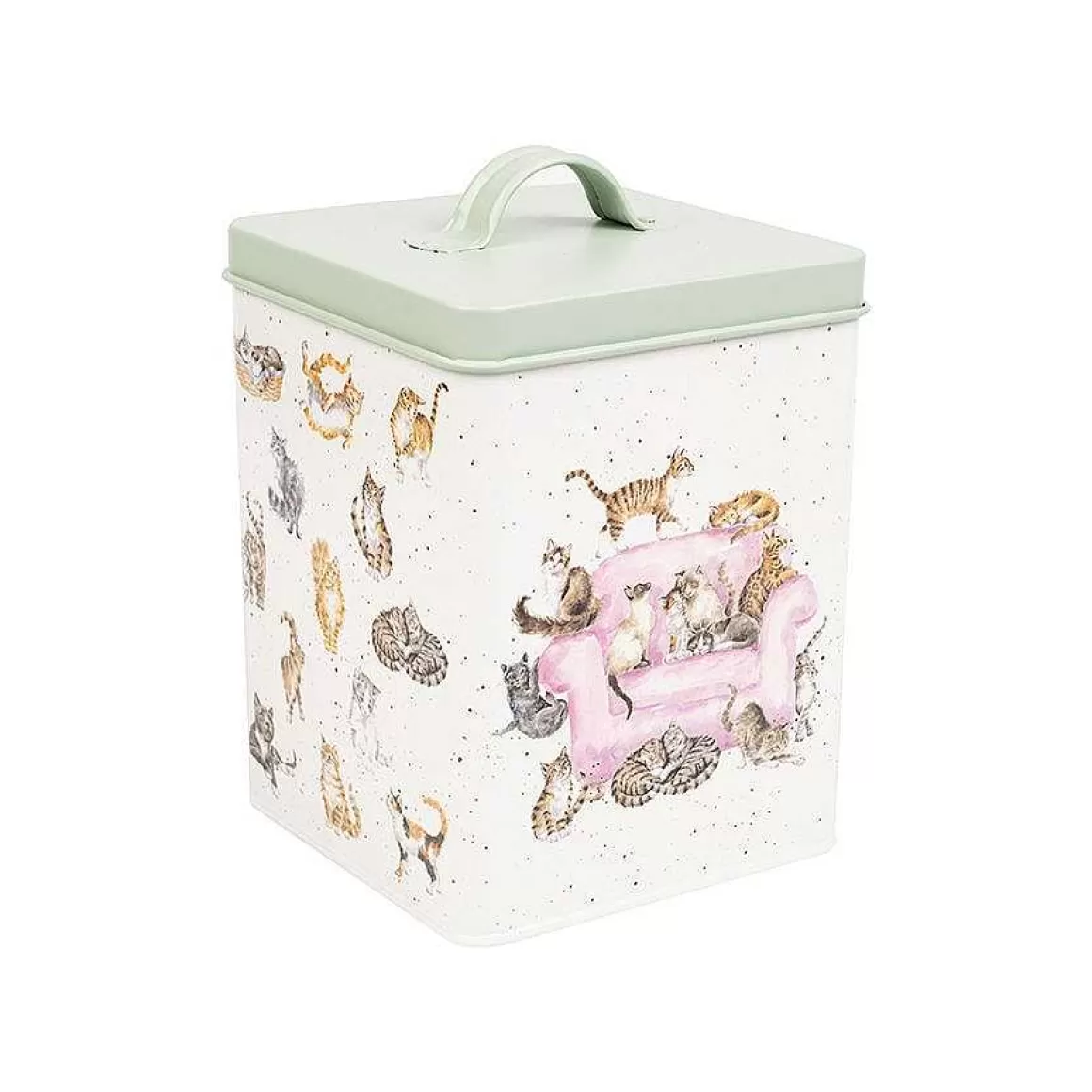 Online Wrendale Designs Cat Treat Tin