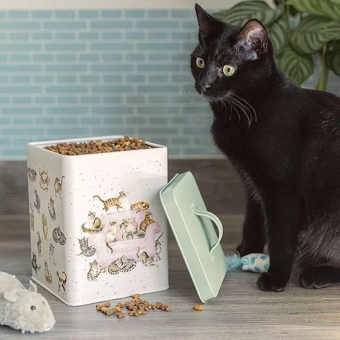 Online Wrendale Designs Cat Treat Tin