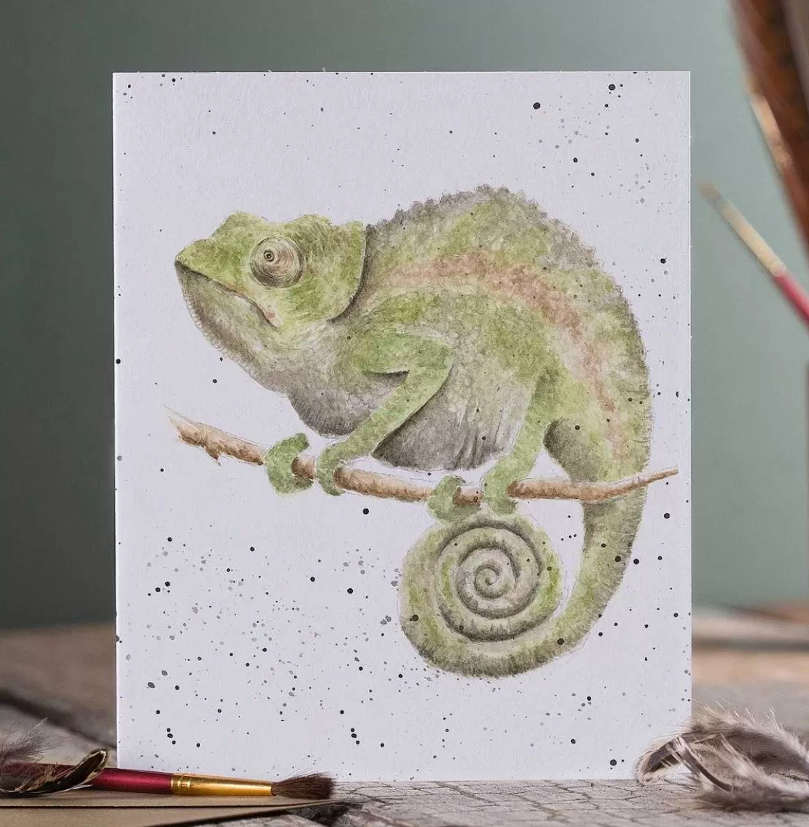 Best Sale Wrendale Designs Chameleon' Chameleon Card