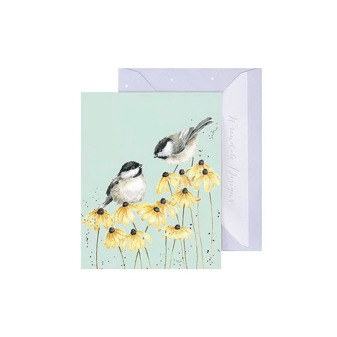 Flash Sale Wrendale Designs Chickadees' Chickadee Enclosure Card