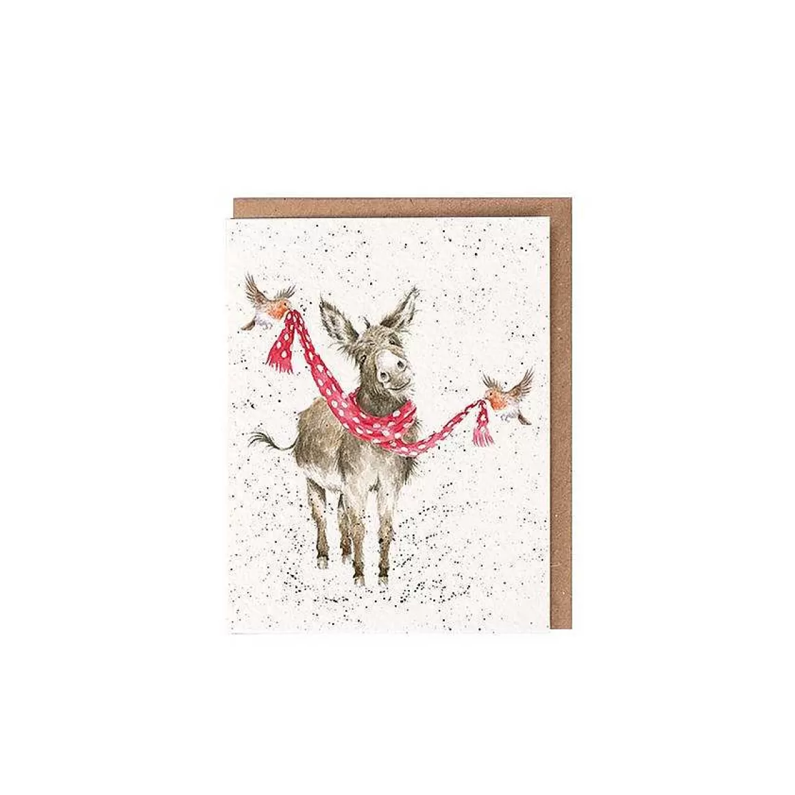 Best Sale Wrendale Designs Christmas Companions' Donkey Enclosure Card