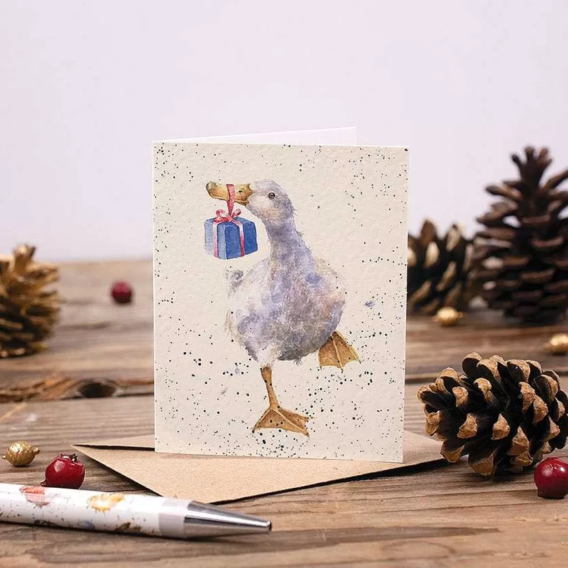 Outlet Wrendale Designs Christmas Delivery' Duck Enclosure Card