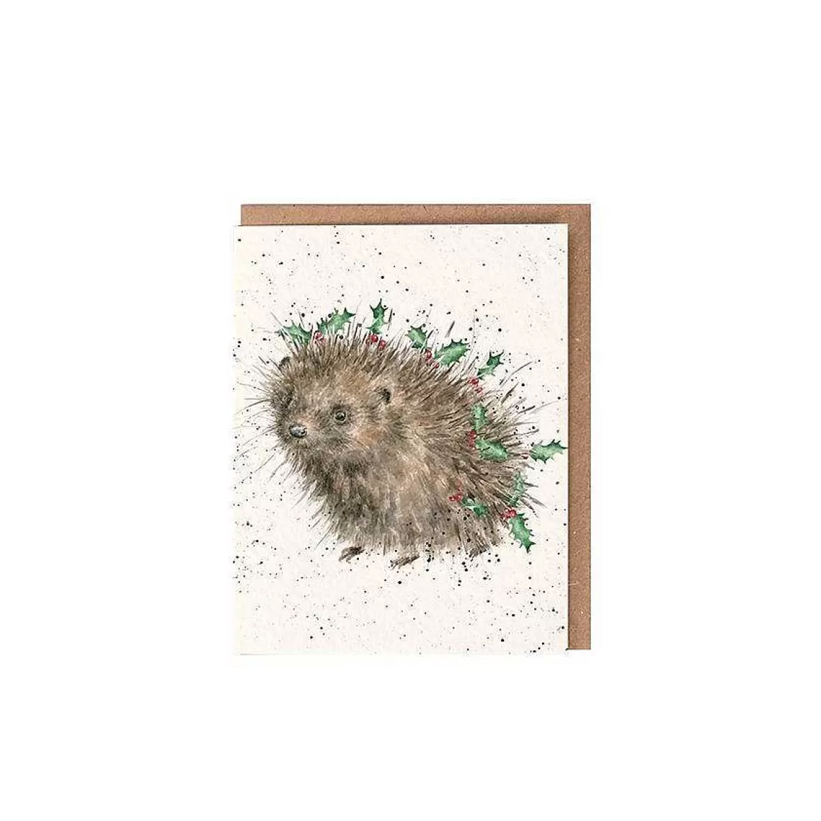 Outlet Wrendale Designs Christmas Hedgehugs' Hedgehog Enclosure Card