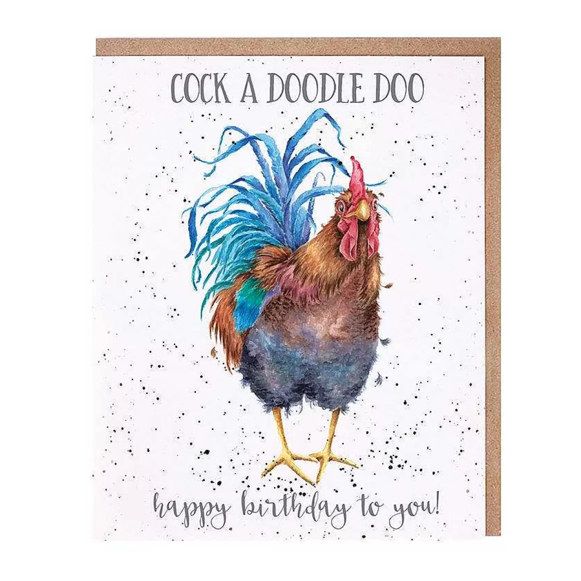 Best Sale Wrendale Designs Cock A Doodle Doo' Cockerel Birthday Card