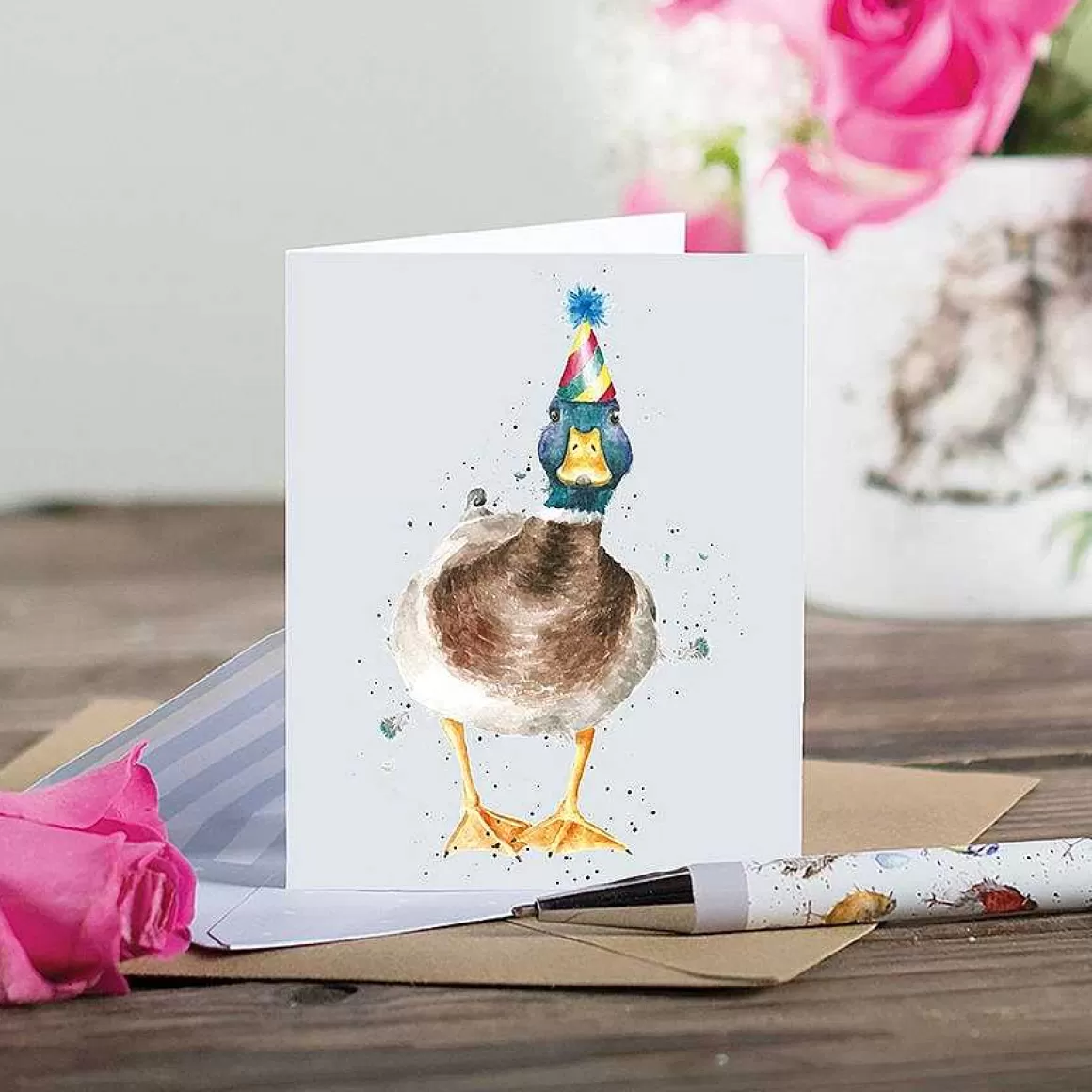 Hot Wrendale Designs Conquackulations' Duck Enclosure Card