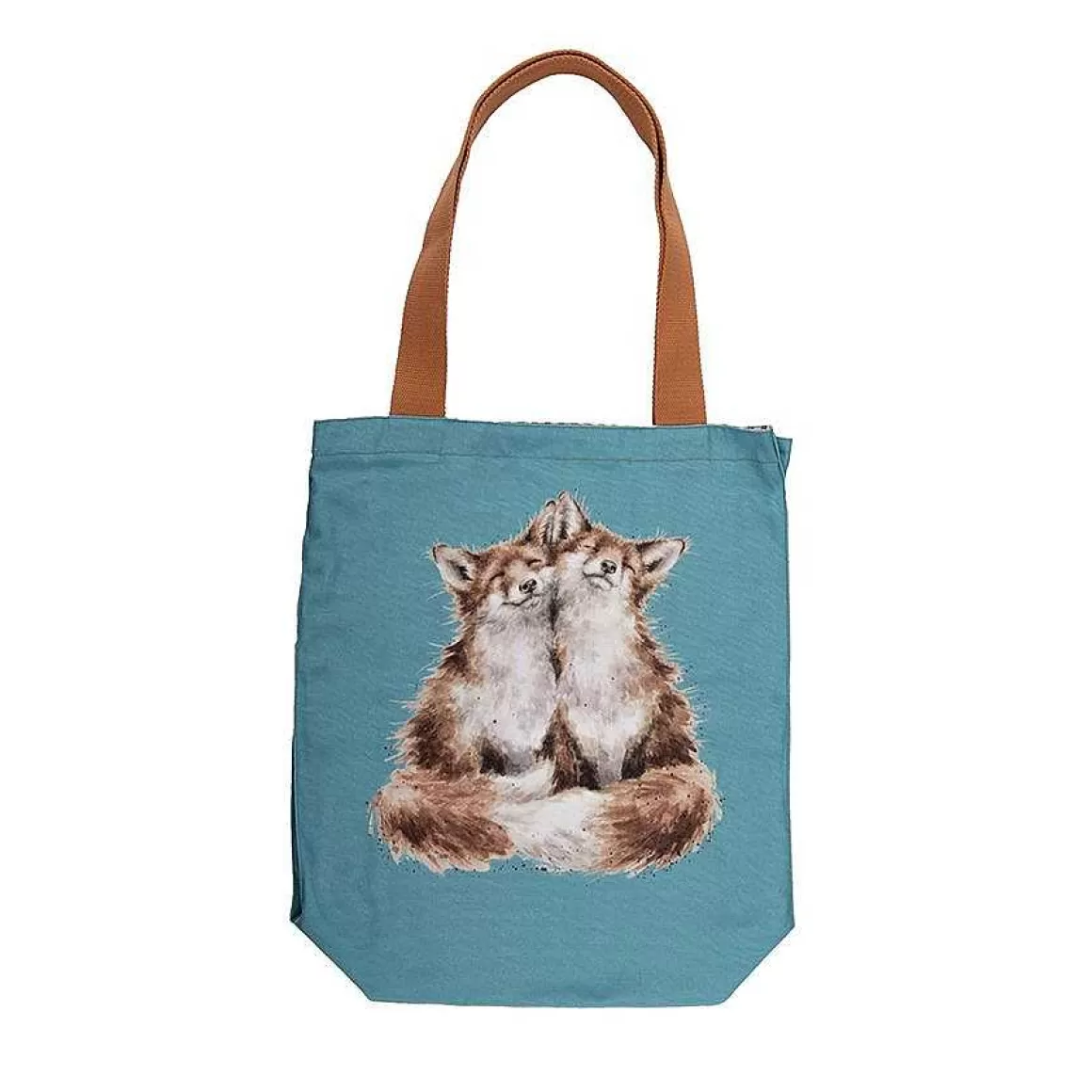 Online Wrendale Designs Contentment' Fox Canvas Bag