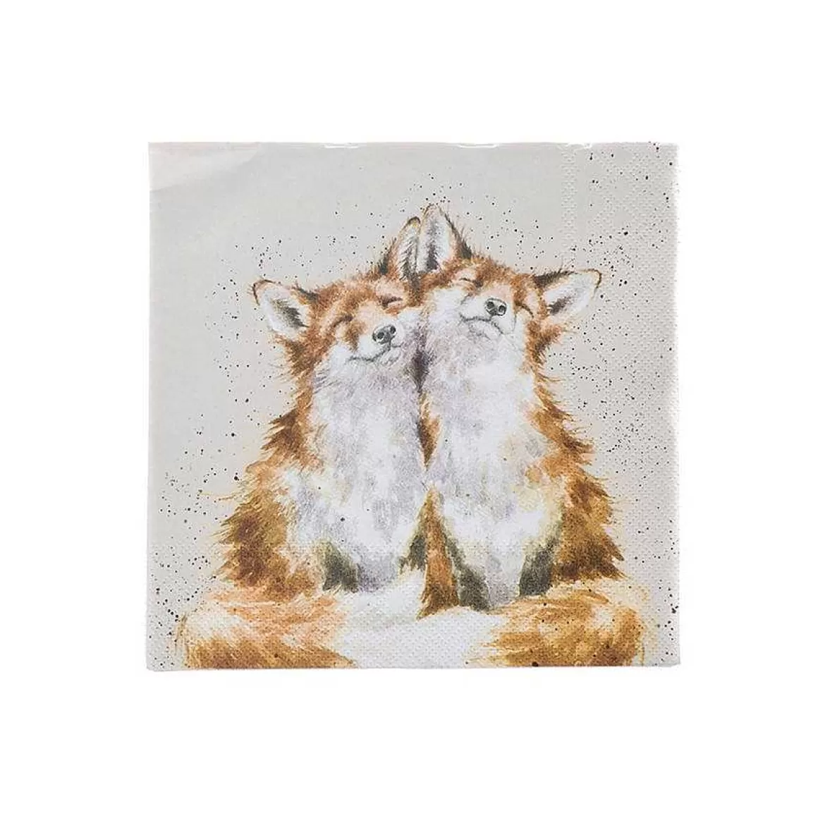 Outlet Wrendale Designs Contentment' Fox Cocktail Napkins