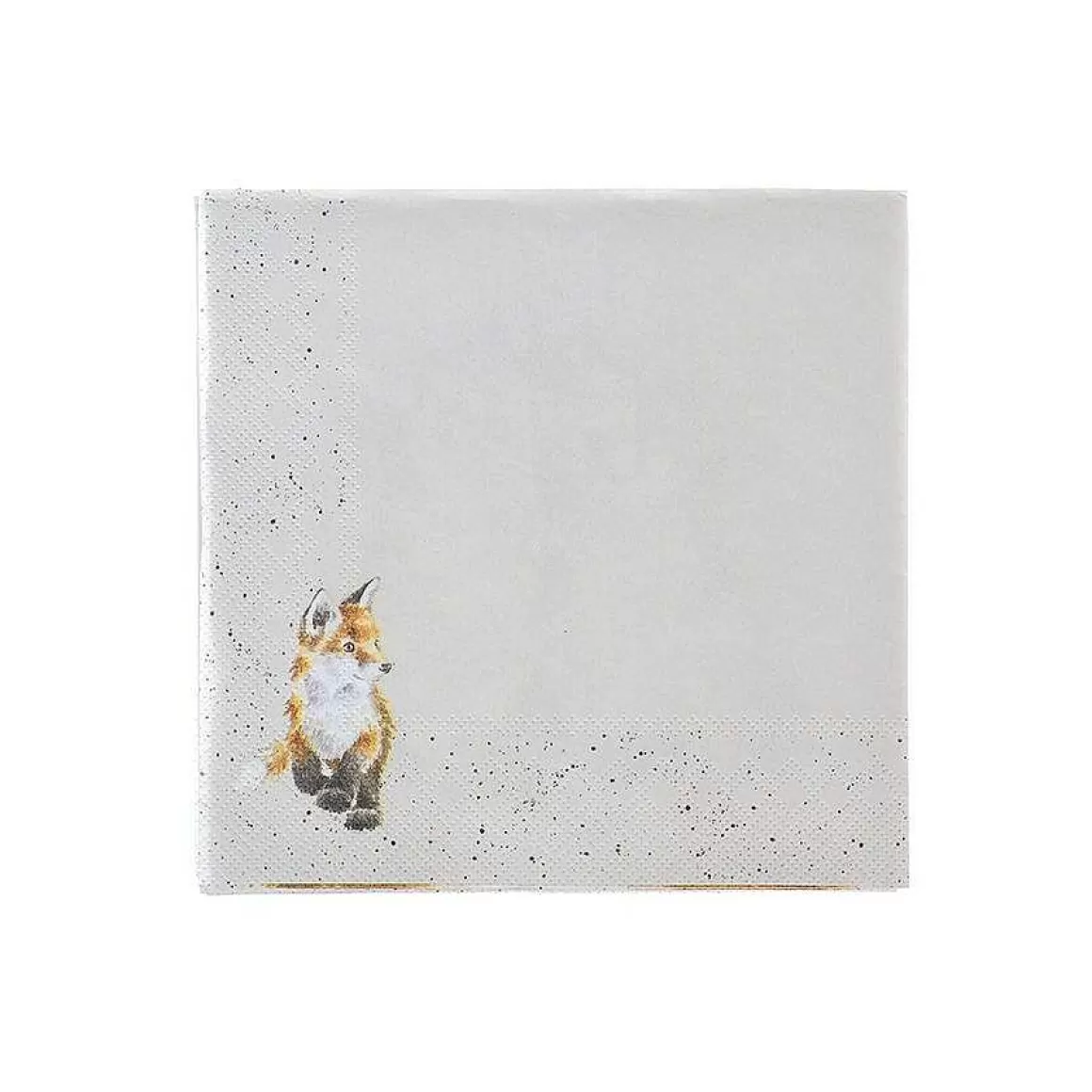 Outlet Wrendale Designs Contentment' Fox Cocktail Napkins