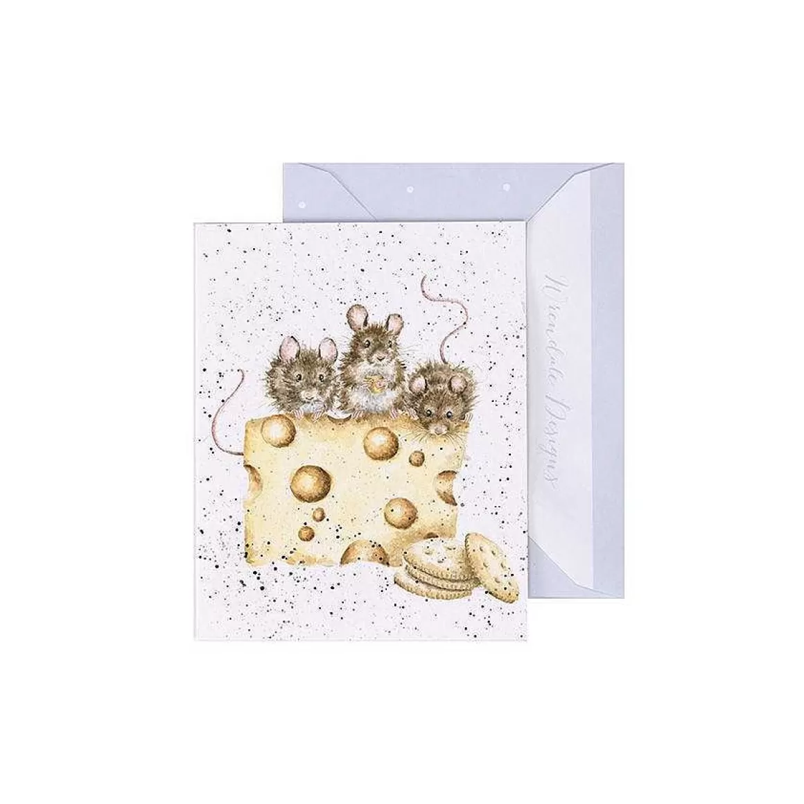 Outlet Wrendale Designs Crackers About Cheese' Mouse Enclosure Card