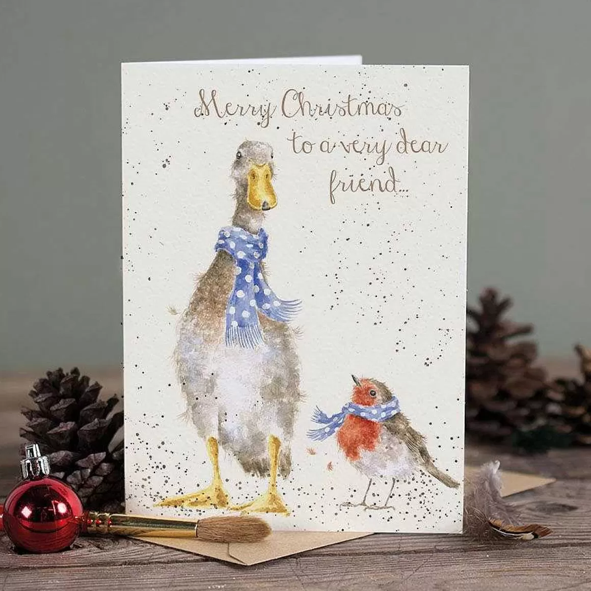 Cheap Wrendale Designs Dear Friend' Duck Card