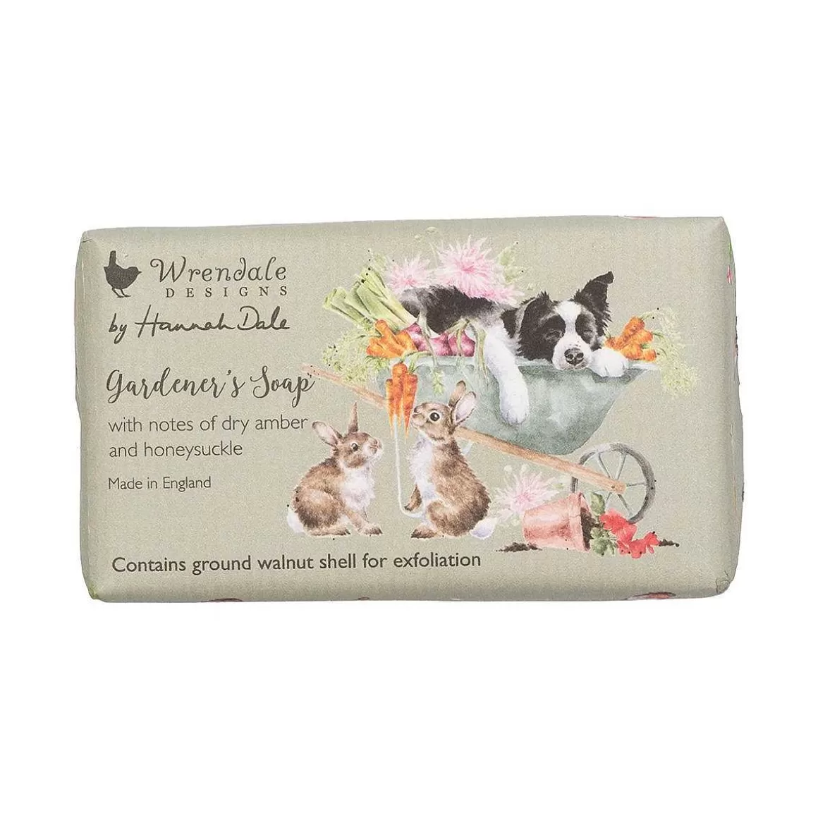 New Wrendale Designs Dry Amber & Honeysuckle Gardener'S Soap