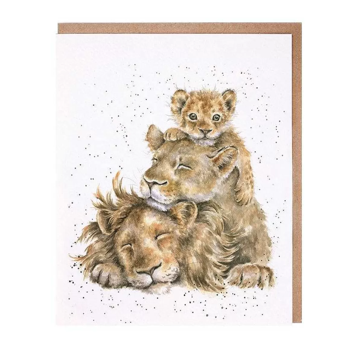 Outlet Wrendale Designs Family Pride' Lion Card