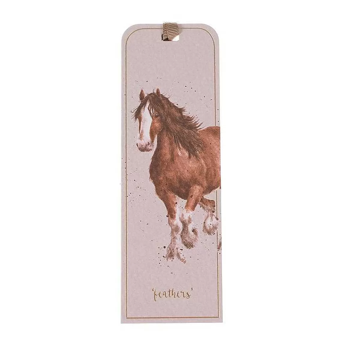 Fashion Wrendale Designs Feathers' Horse Bookmark