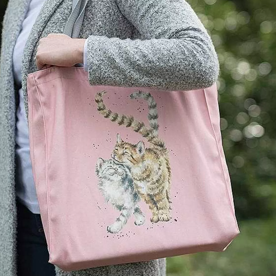 Fashion Wrendale Designs Feline Good' Cat Canvas Bag