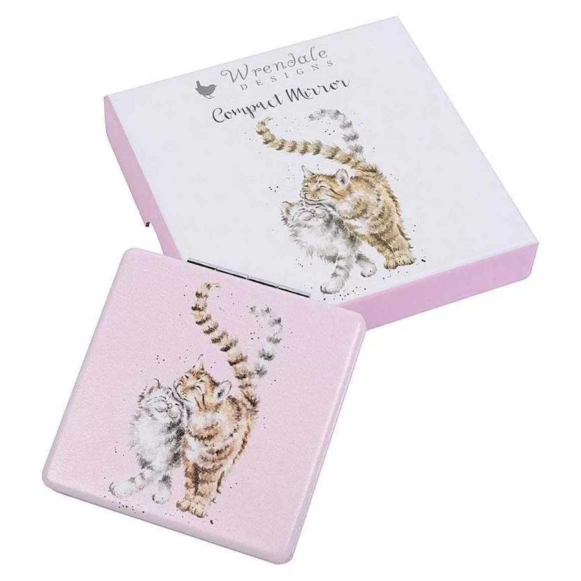 Best Sale Wrendale Designs Feline Good' Cat Compact Mirror