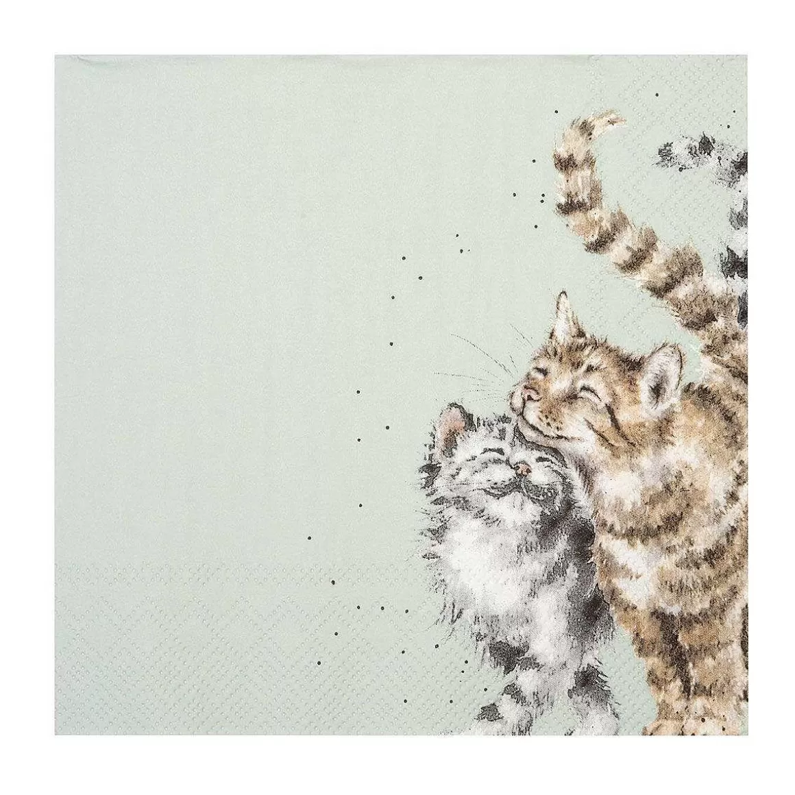 Shop Wrendale Designs Feline Good' Cat Lunch Napkin