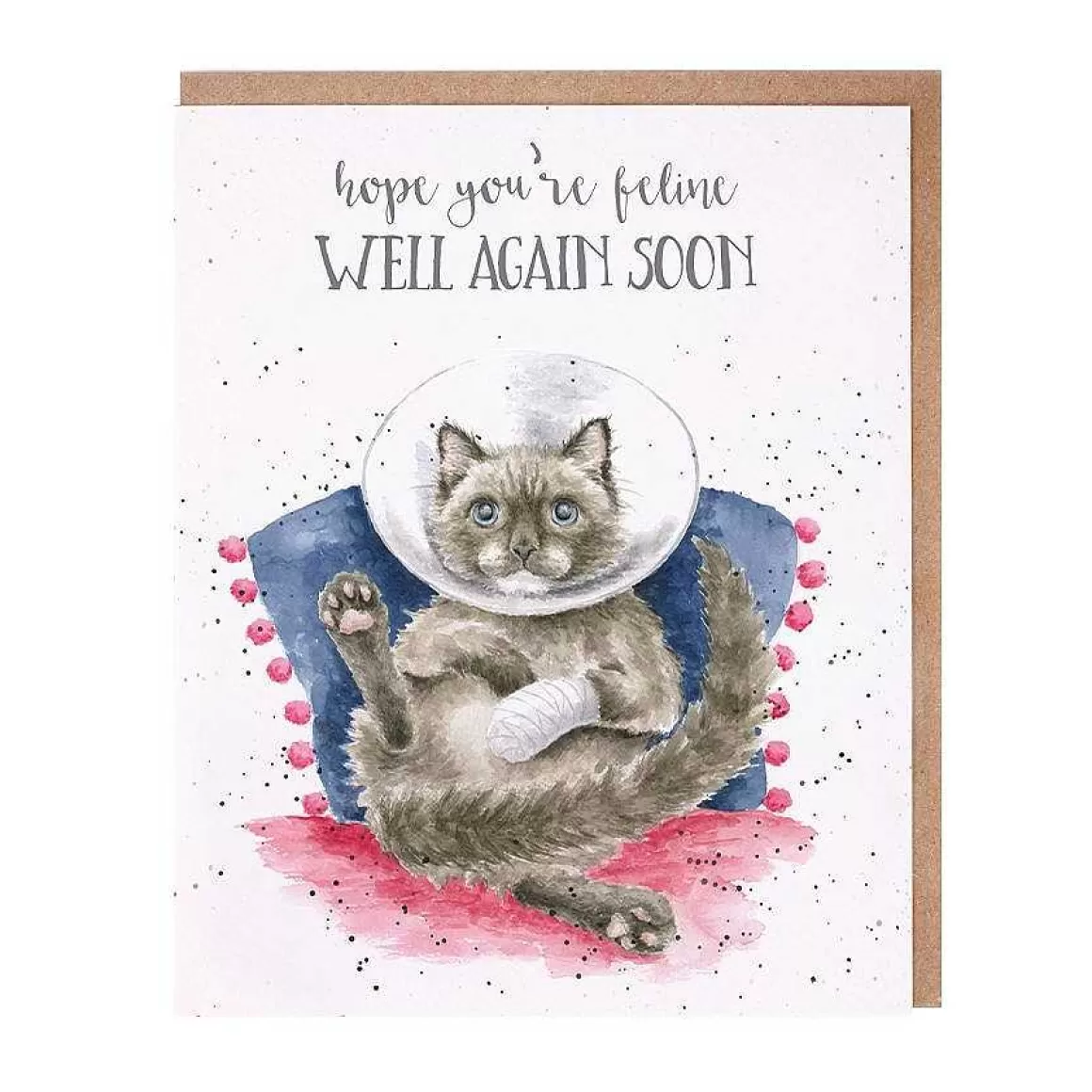 Hot Wrendale Designs Feline Well Again Soon' Cat Get Well Card