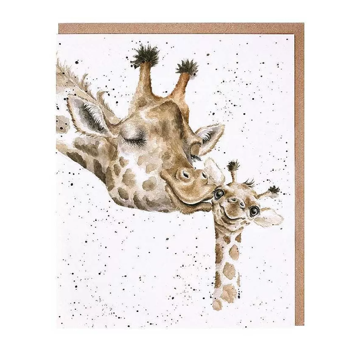 Outlet Wrendale Designs First Kiss' Giraffe Notecard Set