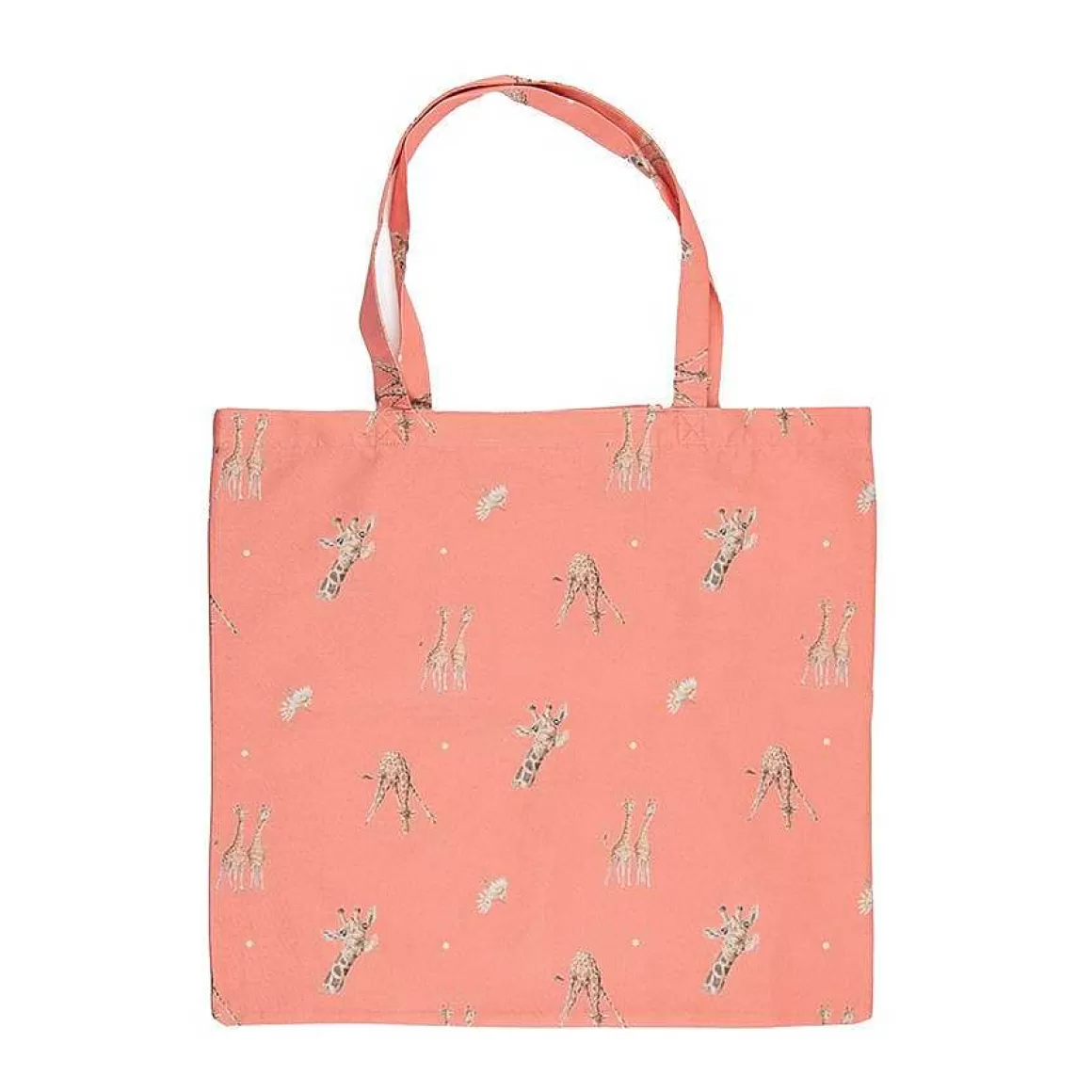 Best Sale Wrendale Designs Flowers' Giraffe Foldable Shopper Bag