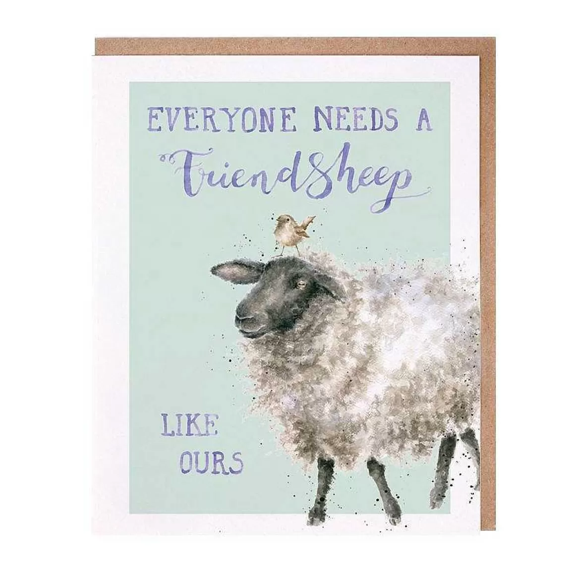 Online Wrendale Designs Friendsheep' Sheep Card