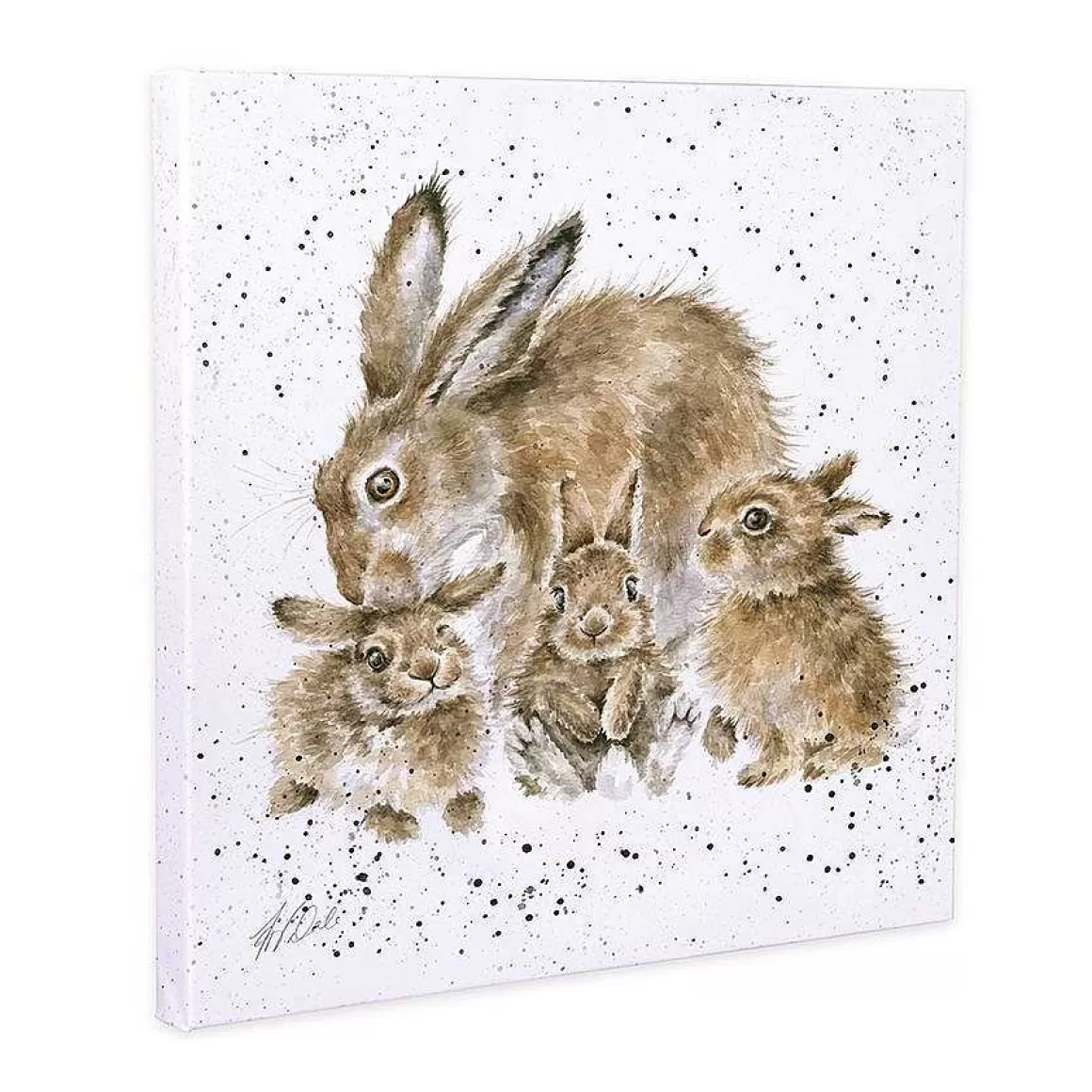 Best Sale Wrendale Designs Furever And Always' Hare Canvas