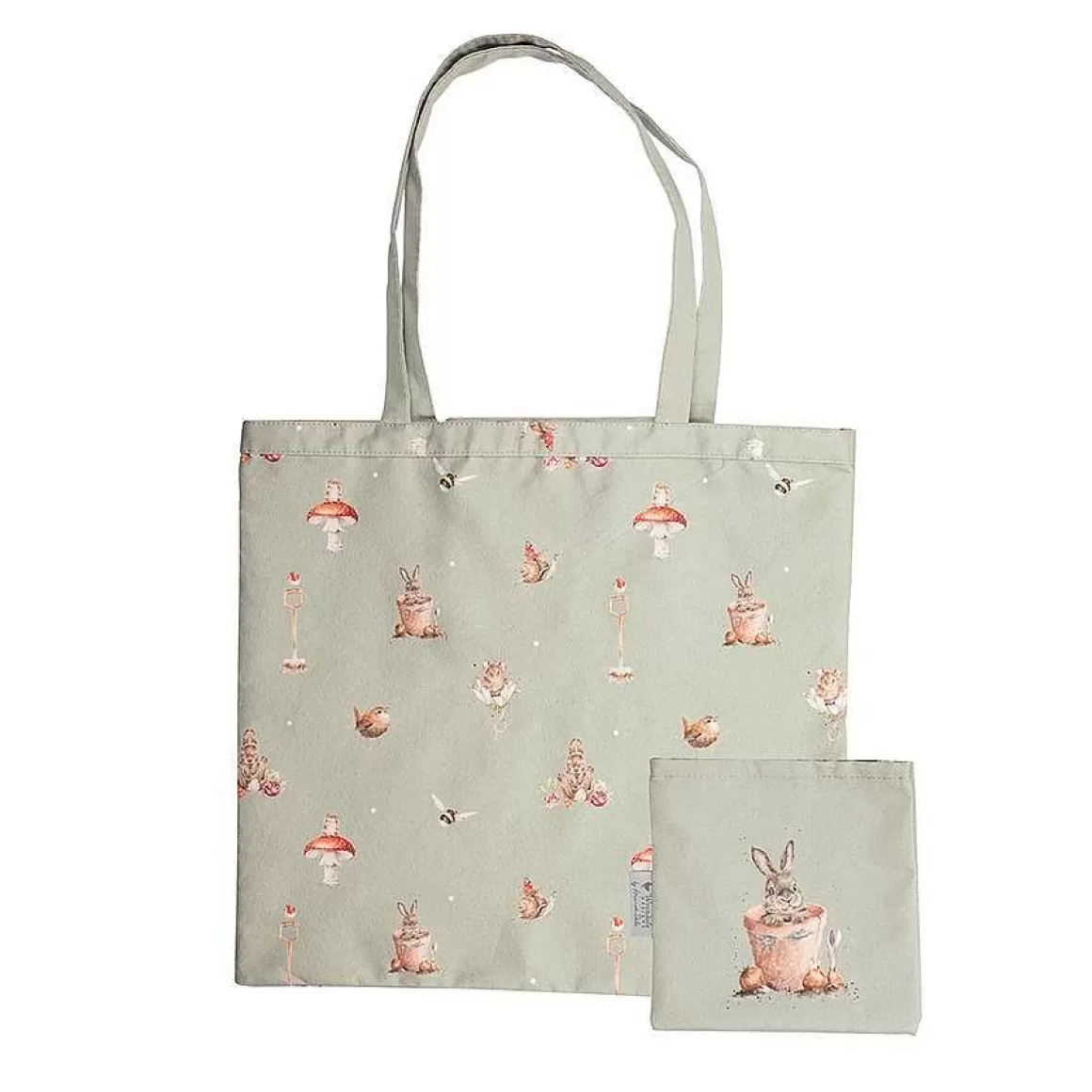 Best Wrendale Designs Garden Friends' Rabbit Foldable Shopper Bag