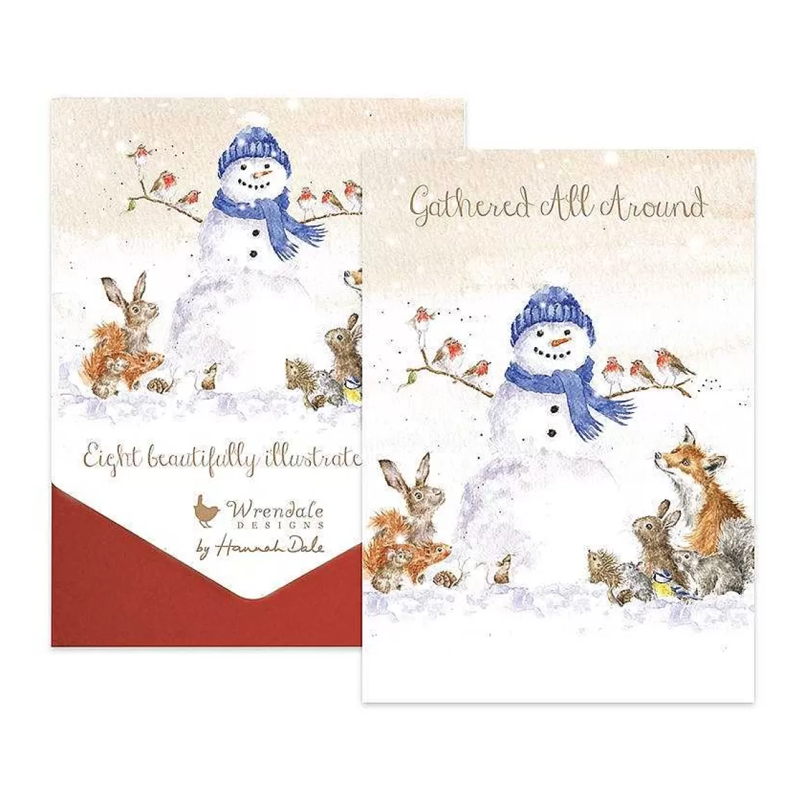 Store Wrendale Designs Gathered All Around' Woodland Animal Card Pack