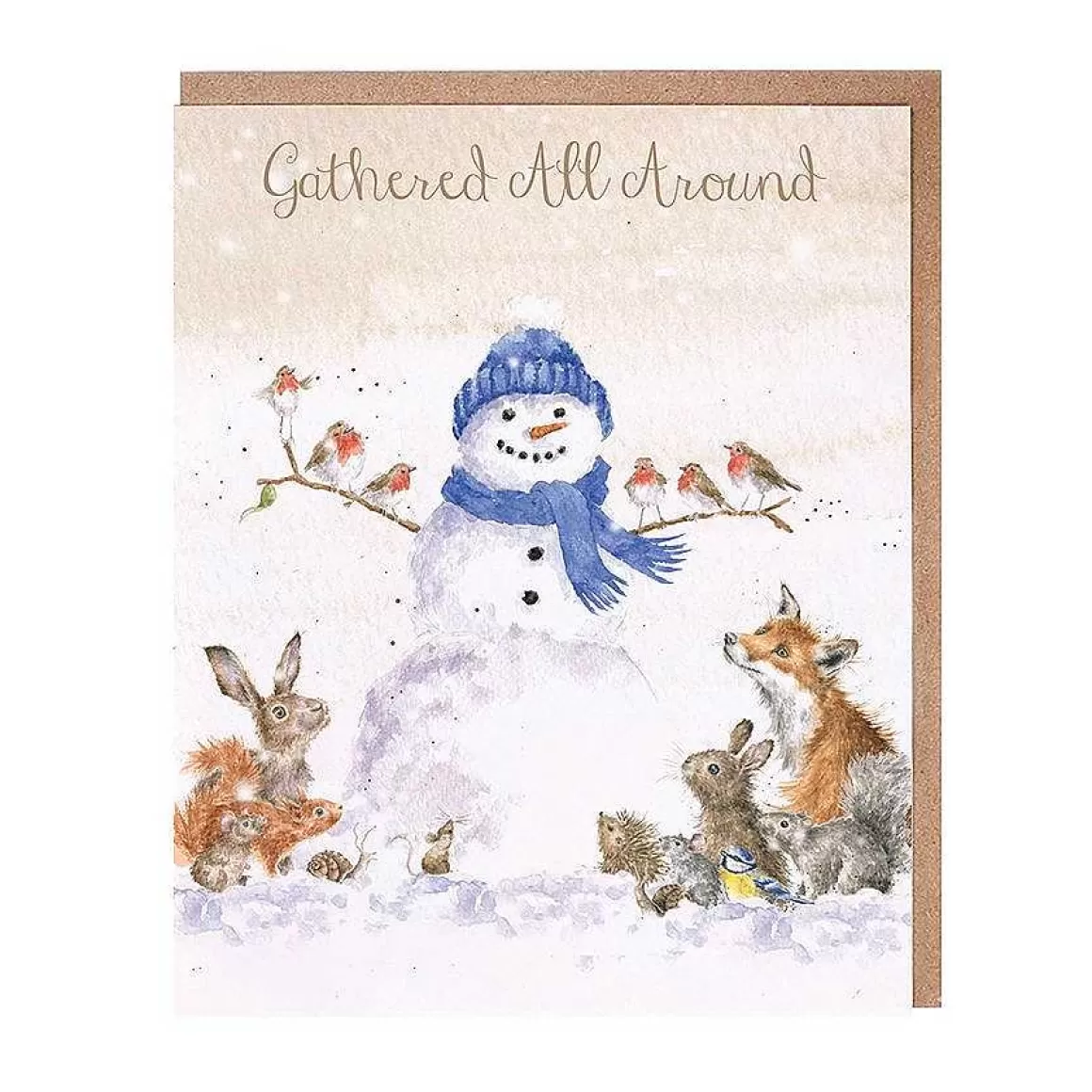 Store Wrendale Designs Gathered All Around' Woodland Animal Card Pack