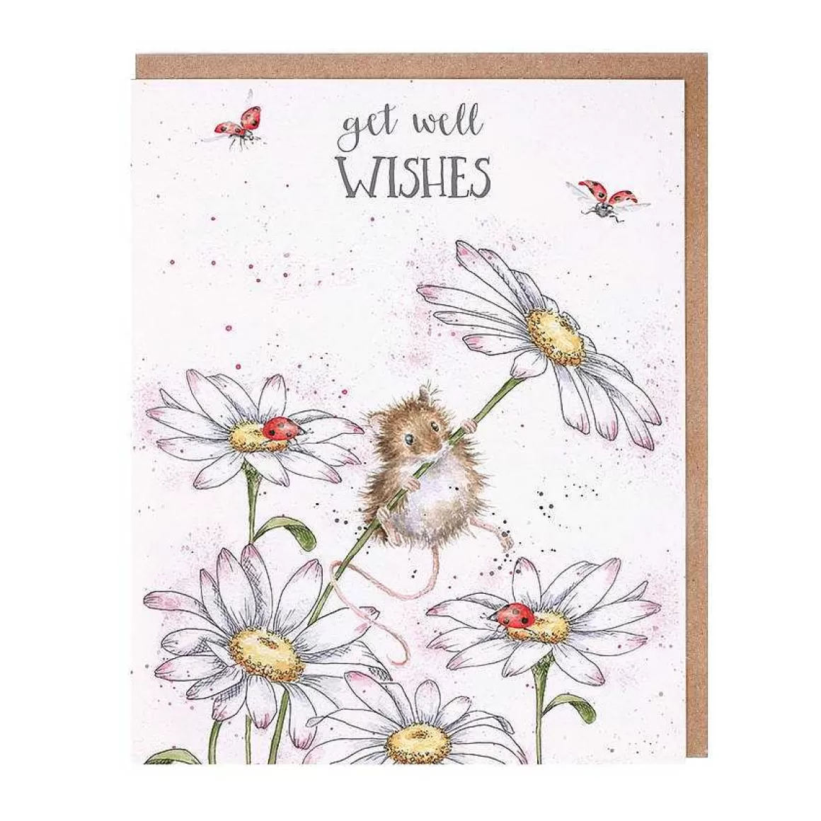 Discount Wrendale Designs Get Well Wishes' Card